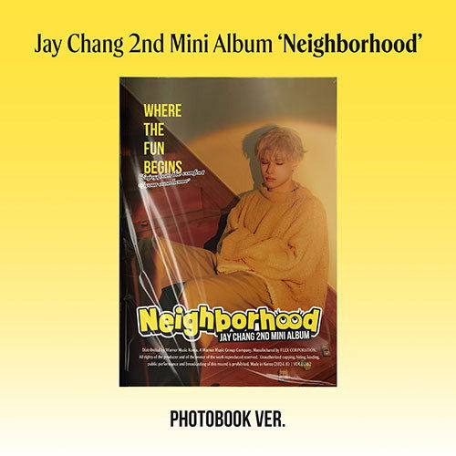 Cover for Jay Chang · Neighborhood (CD/Merch) [Photobook edition] (2024)