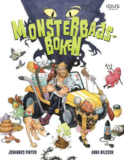 Cover for Johannes Pinter · Monsterbajsboken (Hardcover Book) (2025)