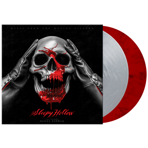 Danny Elfman · Sleepy Hollow (LP) [Metallic Silver, Blood Red Swirl edition] (2024)