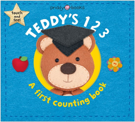 Cover for Priddy Books · Teddy's 123: A first counting book - Learn With Bear (Board book) (2025)