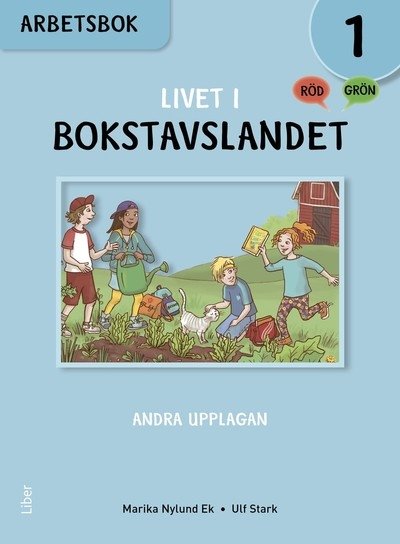 Cover for Marika Nylund Ek · Livet i Bokstavslandet Arbetsbok åk 1 (Book) (2024)