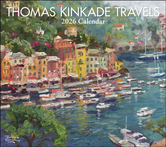 Cover for Thomas Kinkade · Thomas Kinkade Travels 2026 Deluxe Wall Calendar (Calendar) (2025)