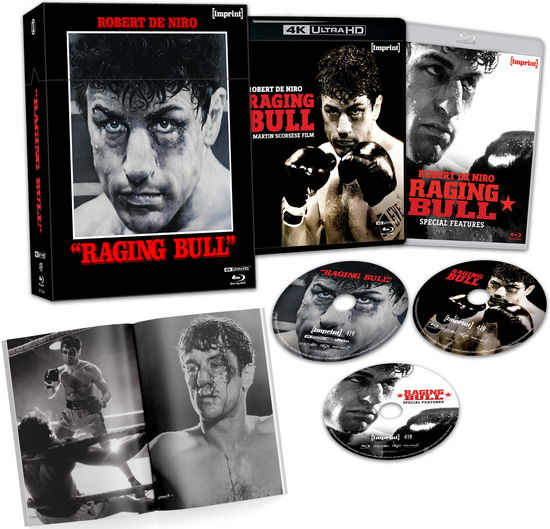 Cover for 4k Ultra Hd · Raging Bull (1980) - 4k Uhd + Blu-ray - Imprint Collection #419 (4K Ultra HD) (2025)