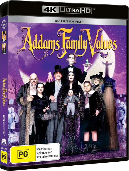 Cover for Addams Family Values (4K Ultra HD) (2025)