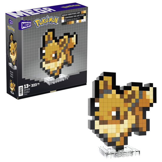 Cover for Pokémon MEGA Bauset Evoli Pixel Art (Toys) (2024)