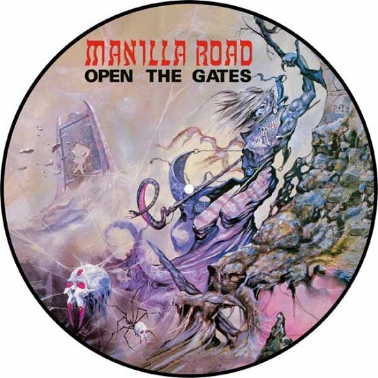 Cover for Manilla Road · Open the Gates (12&quot;) [Picture Disc edition] (2024)