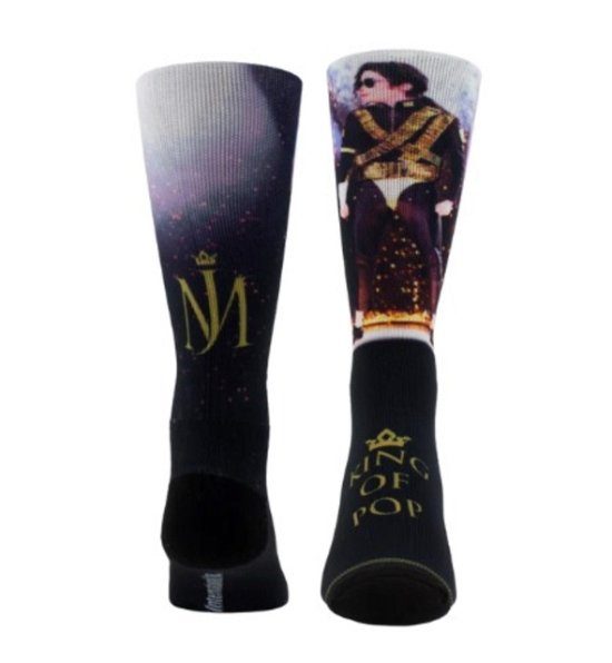Cover for Michael Jackson · Michael Jackson King Of Pop Socks (One Size) (Klær) (2024)
