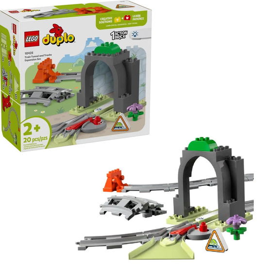 Cover for Lego · Duplo Town - Train Tunnel And Tracks Expansion Set (10425) (Toys)