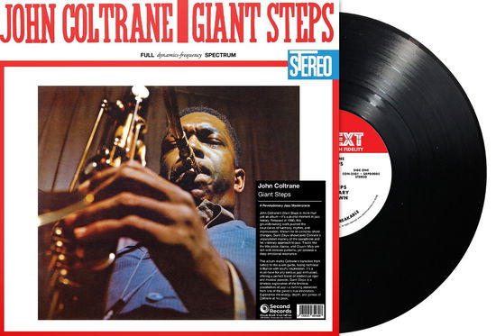 Cover for John Coltrane · Giant Steps (Black Vinyl LP) (LP) (2025)