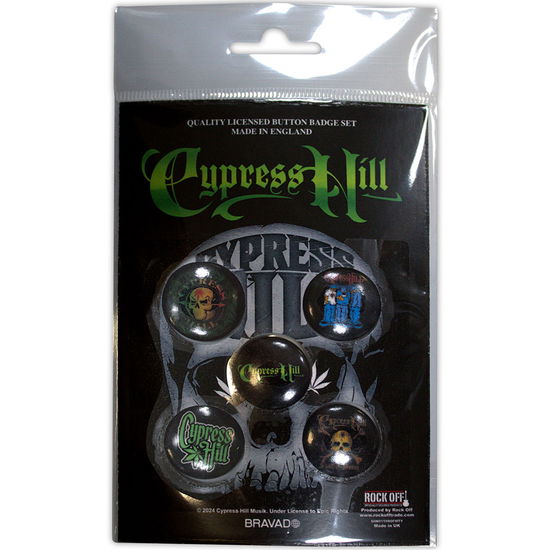Cover for Cypress Hill · Cypress Hill Button Badge Pack: Logos (MERCH)