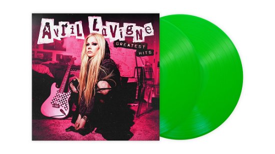 Cover for Avril Lavigne · Greatest Hits (LP) [Limited Neon Green Vinyl edition] (2024)