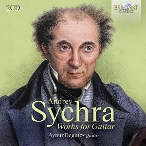 Cover for Aynur Begutov &amp; Valeriy Ksenofontov &amp; Asiya Gareeva &amp; Yuliya Ziganshiva &amp; Anna Halldórsdottir · Sychra: Works For Guitar (CD) (2025)