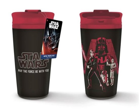 Cover for Star Wars · Star Wars (May The Force Be With You) Metal Travel Mug (Krus) (2023)