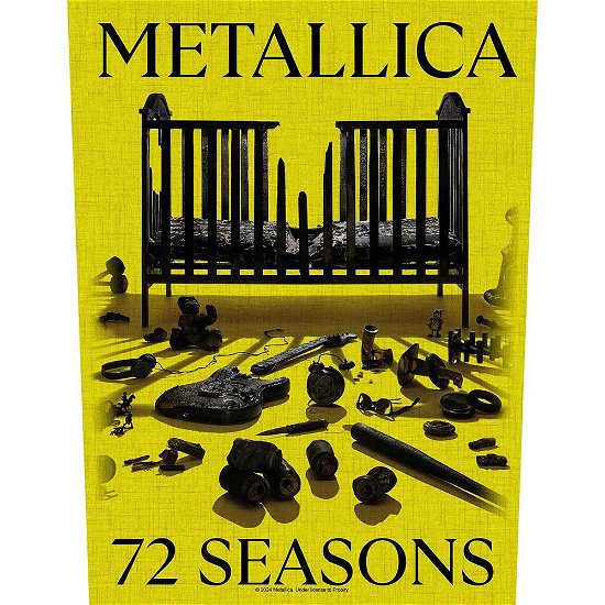 Cover for Metallica · Metallica Back Patch: 72 Seasons Crib (MERCH)