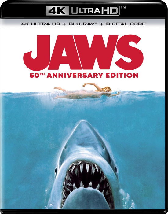 Cover for Jaws: 50th Anniversary Edition (4K Ultra HD/BD) (2025)