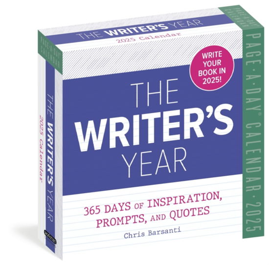 Chris Barsanti · Writer's Year Page-A-Day® Calendar 2025: 365 Days of Inspiration, Prompts, and Quotes (Calendar) (2024)