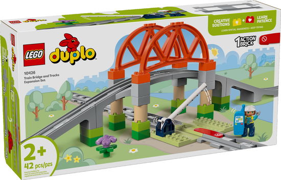 Cover for Lego · Duplo Town - Train Bridge And Tracks Expansion Set (10426) (Toys)