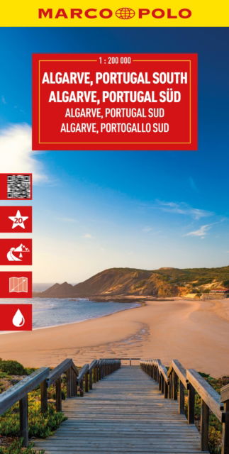 Cover for Marco Polo · Algarve, Portugal South Marco Polo Map - Marco Polo Maps (Map) (2025)