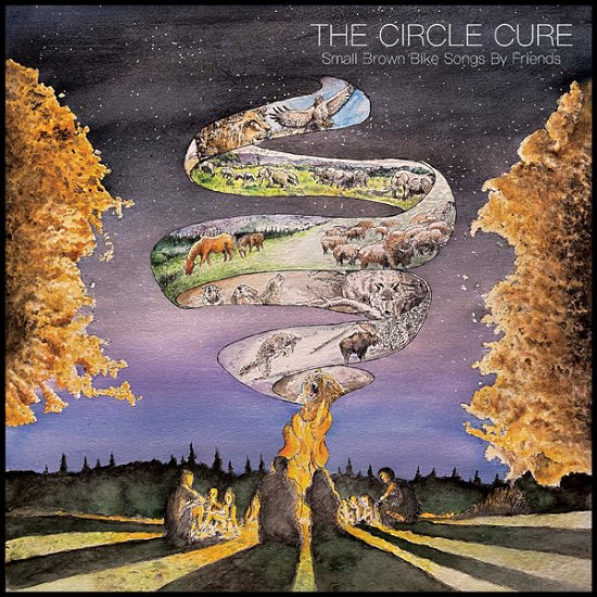 Cover for Feature Film · The Circle Cure. Small Brown Bike Songs by Friends (LP) (2024)