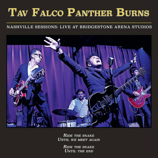 Cover for Tav Falco Panther Burns · Nashville Sessions: Live at Bridgestone Arena (LP) (2023)