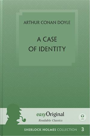 Cover for Arthur Conan Doyle · A Case of Identity (book + audio-CD) (Sherlock Holmes Collection) - Readable Classics - Unabridged english edition with improved readability (with Audio-Download Link) (Book) (2023)