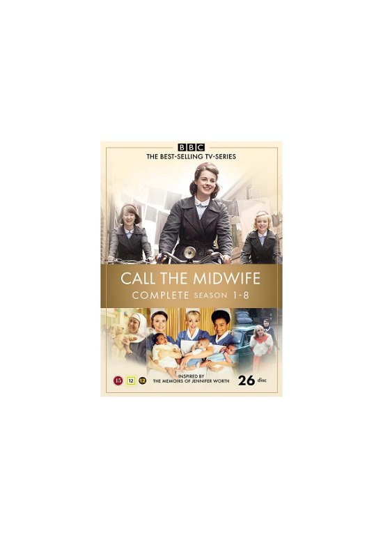 Cover for Call The Midwife · Call the Midwife - Collection Season 1- 8 (DVD) (2023)