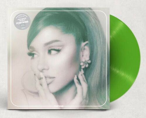 Cover for Ariana Grande · Positions [Explicit Content] (Spring Green Colored Vinyl) [Import] (VINYL) (2021)