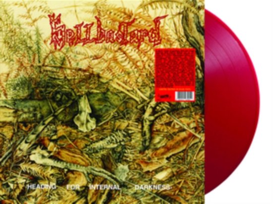 Cover for Hellbastard · Heading For Internal Darkness (Red Vinyl) (LP) (2024)