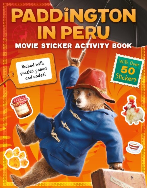 Cover for HarperCollins Children’s Books · Paddington in Peru: Movie Sticker Activity Book (Pocketbok) (2024)