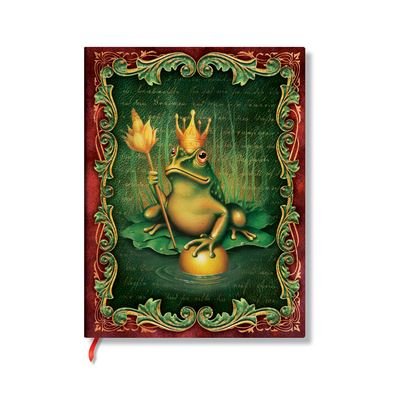 Cover for Paperblanks · The Brothers Grimm, Frog Prince (Fairy Tale Collection) Ultra Lined Hardback Journal (Elastic Band Closure) - Fairy Tale Collection (Hardcover Book) (2024)