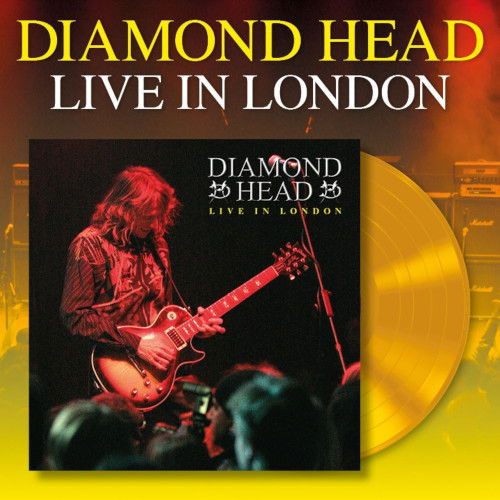 Cover for Diamond Head · Live In London (Yellow Vinyl LP) (LP) (2024)