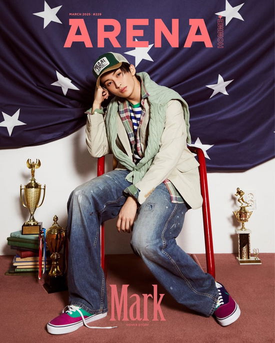 Cover for NCT (MARK) · Arena Korea March 2025 (Magazine) [A edition] (2025)