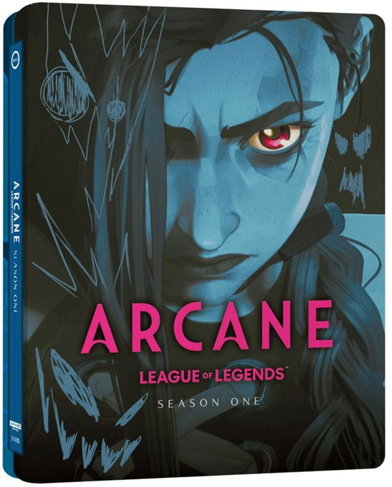 Cover for Arcane - League Of Legends Season 1 Limited Edition Steelbook (4K Ultra HD) (2024)