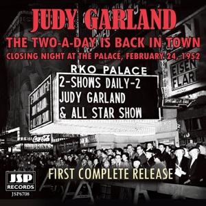 Cover for Judy Garland · The Two A Day Is Back In Town-Closing Night At The (CD) (2023)