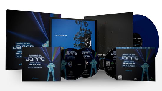 Cover for Jean-Michel Jarre · Bridge From The Future - Live In Bratislava (CD/Blu-ray/10&quot;) [Limited Collector's Box Set edition] (2025)