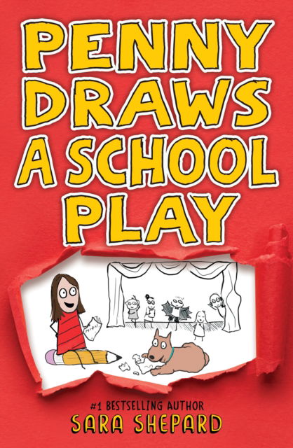 Cover for Sara Shepard · Penny Draws a School Play - Penny Draws (Paperback Book) (2025)