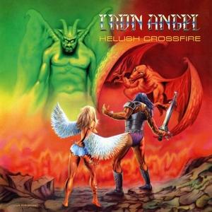 Cover for Iron Angel · Hellish Crossfire (Black Vinyl) (LP) (2024)