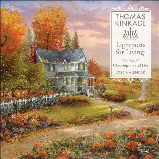 Cover for Thomas Kinkade · Thomas Kinkade Lightposts for Living 2026 Wall Calendar (Calendar) (2025)