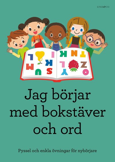 Cover for Sten Johnson · Jag börjar med bokstäver och ord : pyssel och enkla övningar för nybörjare (Paperback Book)