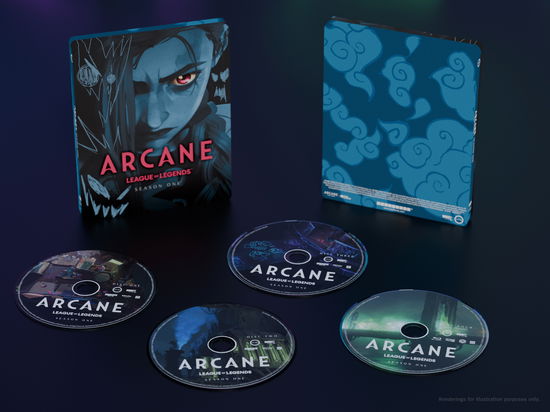 Arcane: League of Legends: Season One (4K Ultra HD/BD) [Steelbook edition] (2024)