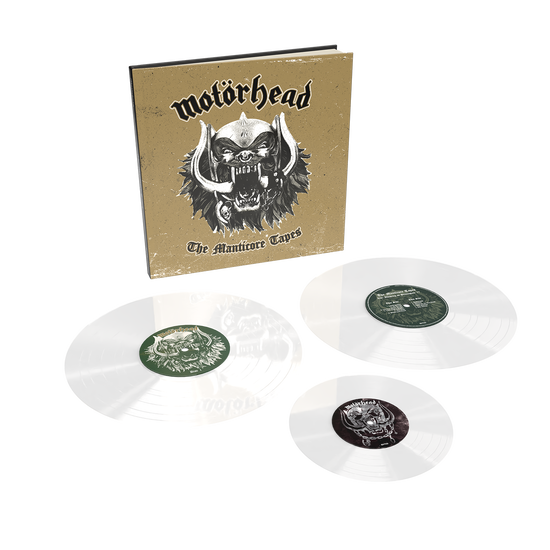 Cover for Motörhead · The Manticore Tapes (LP/7&quot;) [Limited Deluxe Bookpack edition] [Bookpack] (2025)