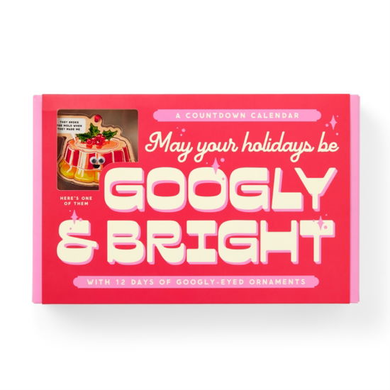 Cover for Brass Brass Monkey · Googly &amp; Bright Holiday Ornament Countdown Calendar (Calendar) (2025)