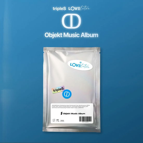 Cover for TRIPLES · Lovelution &lt;muhan&gt; (Digital Code + Merch) [Objekt Music edition] (2025)