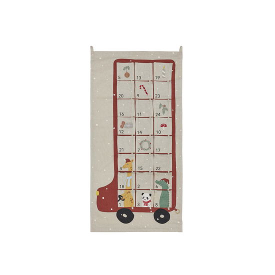 Bus Christmas Calendar (m107697) - Oyoy Mini - Merchandise -  - 5712195085834 - 