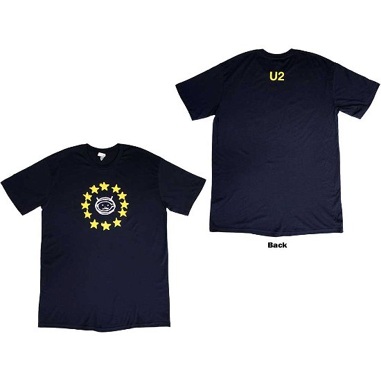 Cover for U2 · U2 Unisex T-Shirt: EU Stars 2018 (Ex-Tour) (T-shirt) [size L]