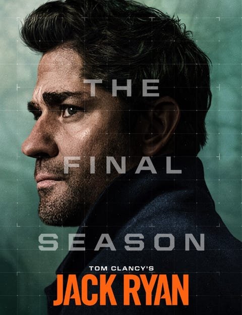 Cover for Tom Clancy's Jack Ryan Season 4 (DVD) (2024)