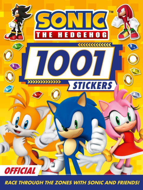 Cover for Sonic The Hedgehog · Sonic the Hedgehog 1001 Stickers (Paperback Book) (2025)