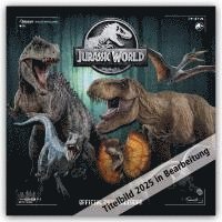 Cover for Official Jurassic World Square Calendar 2025 (Calendar) (2024)