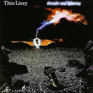 Cover for Thin Lizzy · Thunder and Lightning (LP) (2025)