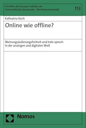Cover for Katharina Koch · Online Wie Offline? (Book) (2023)
